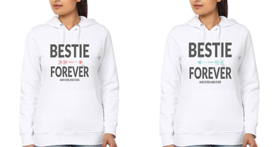 Bestie Forever And Ever BFF Hoodies-FunkyTees - Funky Tees Club