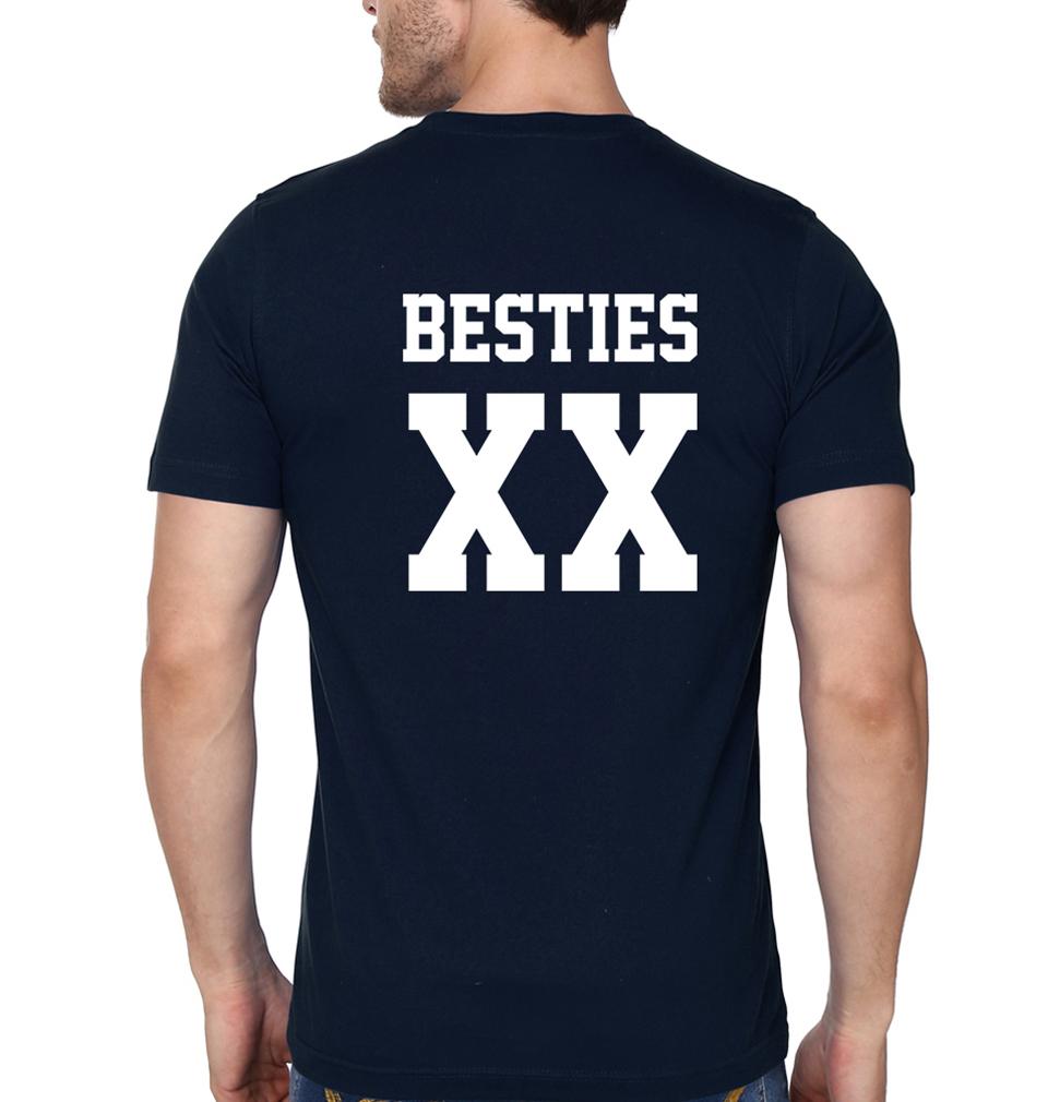 Besties Since BFF Half Sleeves T-Shirts-FunkyTees - Funky Tees Club