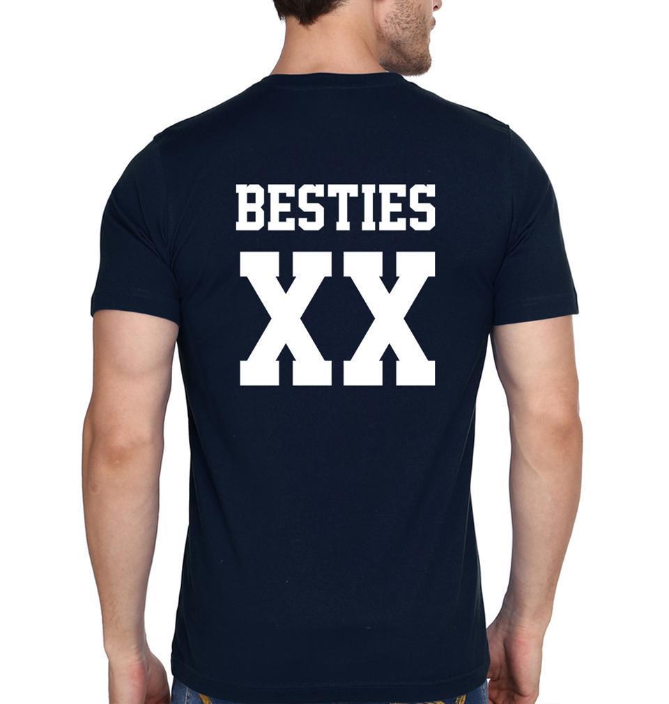 Besties Since BFF Half Sleeves T-Shirts-FunkyTees - Funky Tees Club