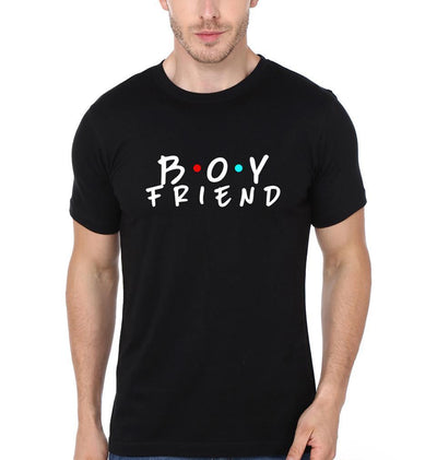 BF GF Couple Half Sleeves T-Shirts -FunkyTees - Funky Tees Club