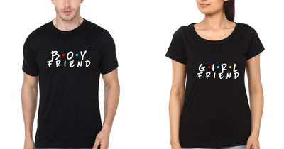 BF GF Couple Half Sleeves T-Shirts -FunkyTees - Funky Tees Club