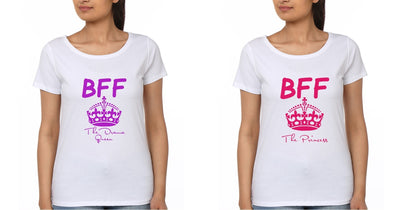 BFF Half Sleeves T-Shirts-FunkyTees - Funky Tees Club