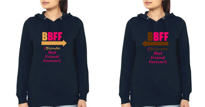 BFF Hoodies-FunkyTees - Funky Tees Club