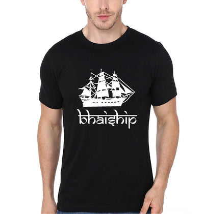 Bhaiship BFF Half Sleeves T-Shirts-FunkyTees - Funky Tees Club