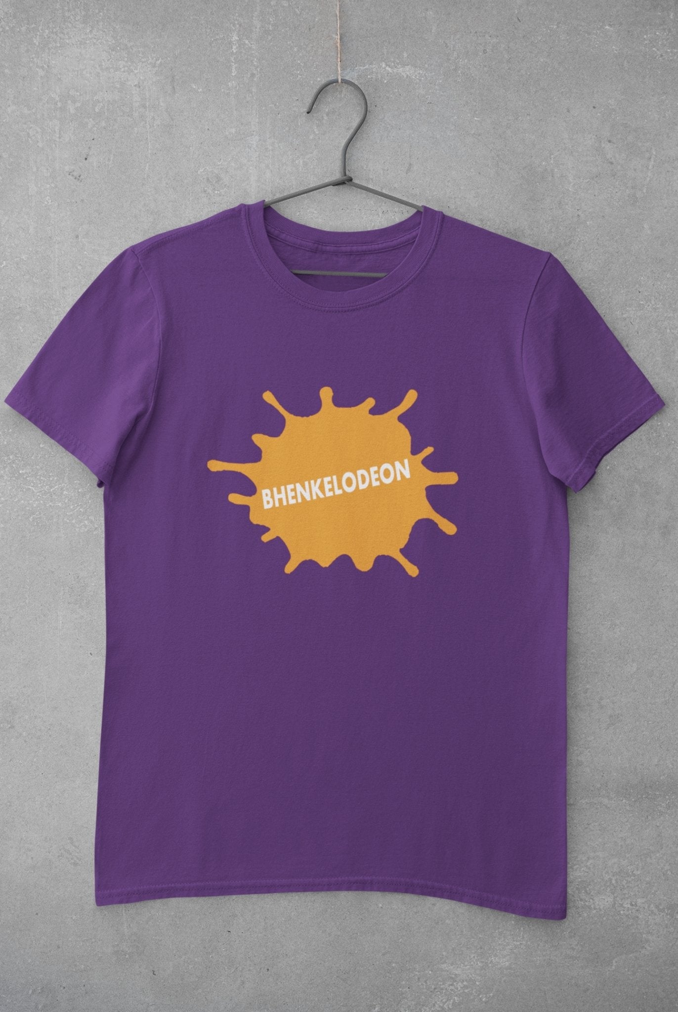 Bhenkel***** Mens Half Sleeves T-shirt- FunkyTeesClub - Funky Tees Club