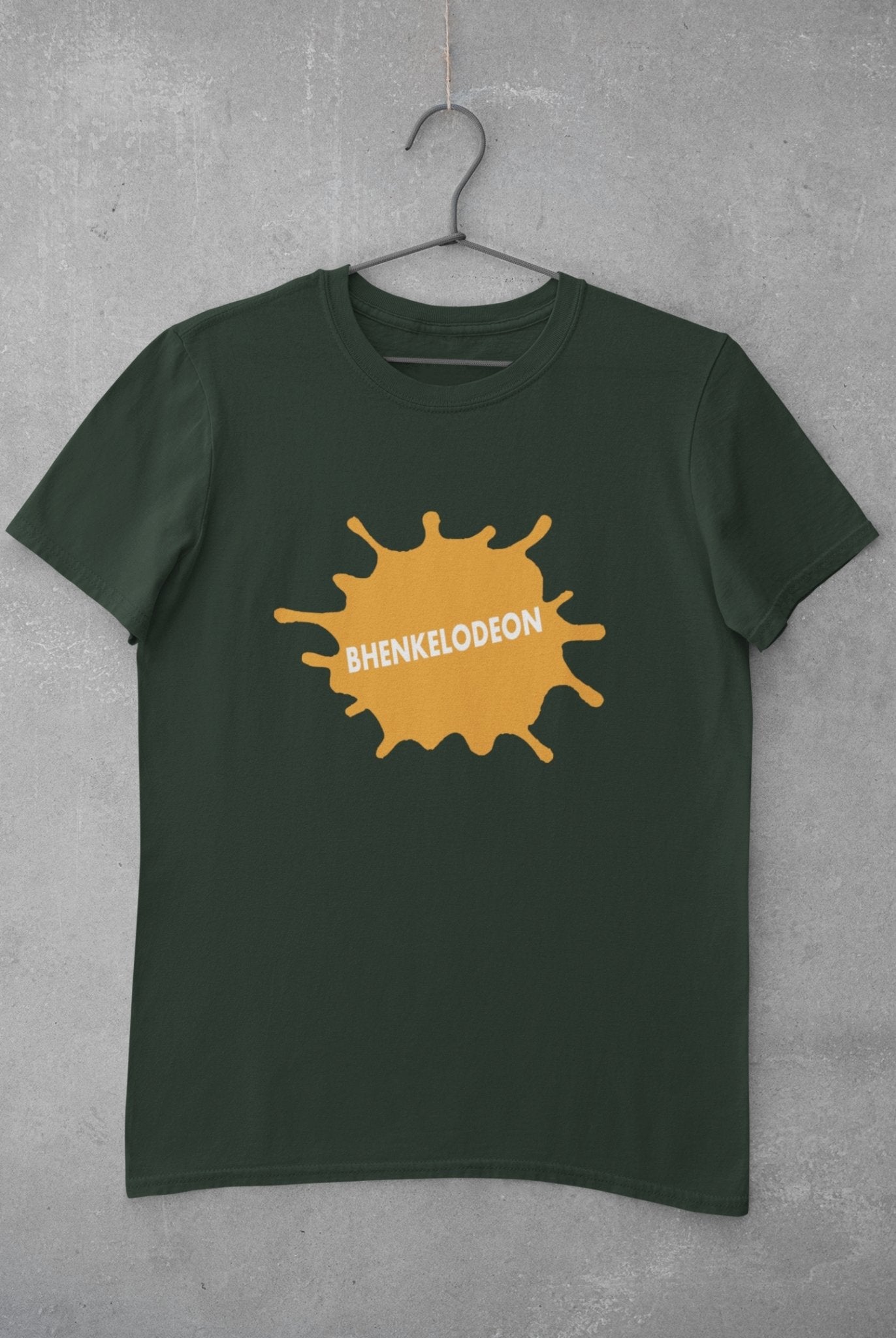 Bhenkel***** Mens Half Sleeves T-shirt- FunkyTeesClub - Funky Tees Club