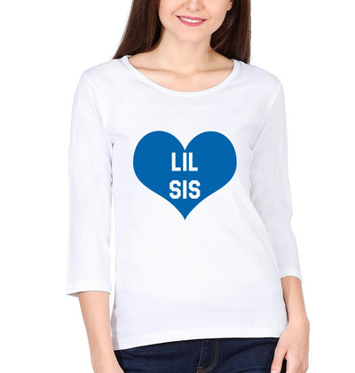 Big Bro Lil sis Brother-Sister Full Sleeves T-Shirts -FunkyTees - Funky Tees Club