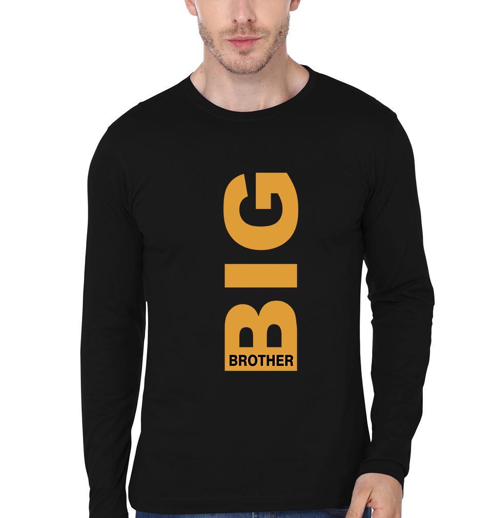 Big Brother Lil Sister Brother-Sister Full Sleeves T-Shirts -FunkyTees - Funky Tees Club