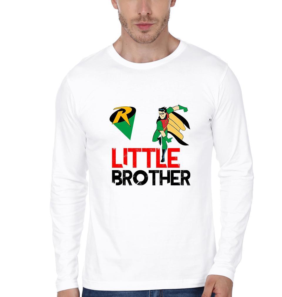 Big Brother Little Brother-Brother Full Sleeves T-Shirts -FunkyTees - Funky Tees Club