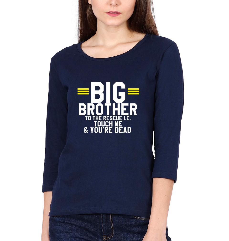 Big Brother-Sister Full Sleeves T-Shirts -FunkyTees - Funky Tees Club