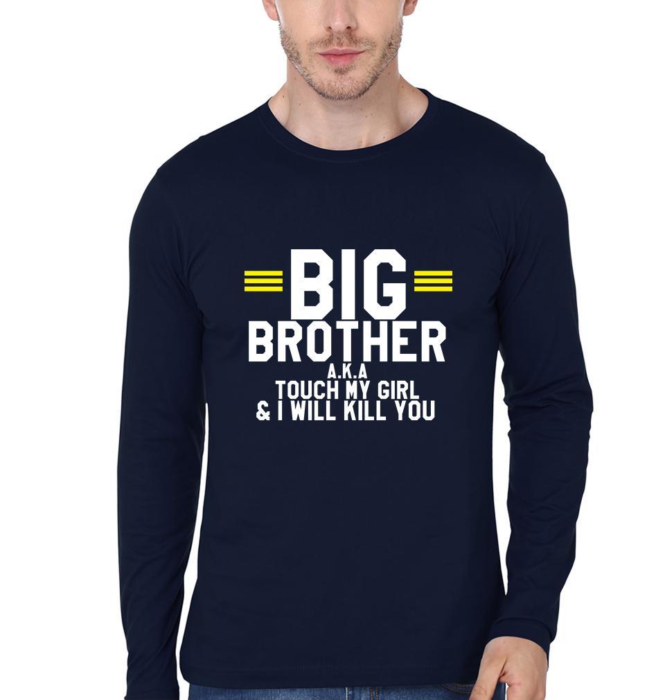 Big Brother-Sister Full Sleeves T-Shirts -FunkyTees - Funky Tees Club