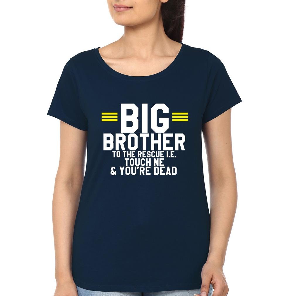 BIG Brother-Sister Half Sleeves T-Shirts -FunkyTees - Funky Tees Club