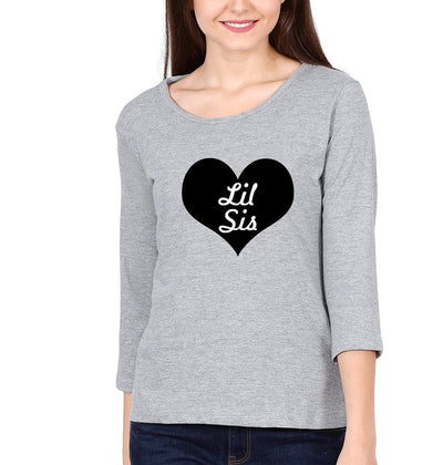 Big Sis & Lil Sis Sister Sister Full Sleeves T-Shirts -FunkyTees - Funky Tees Club