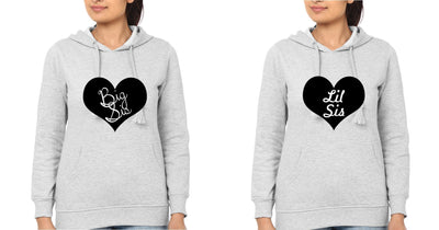 Big Sis & Lil Sis Sister Sister Hoodies-FunkyTees - Funky Tees Club