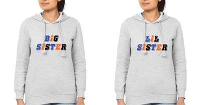 Big Sister Lil Sister Sister Hoodies-FunkyTees - Funky Tees Club