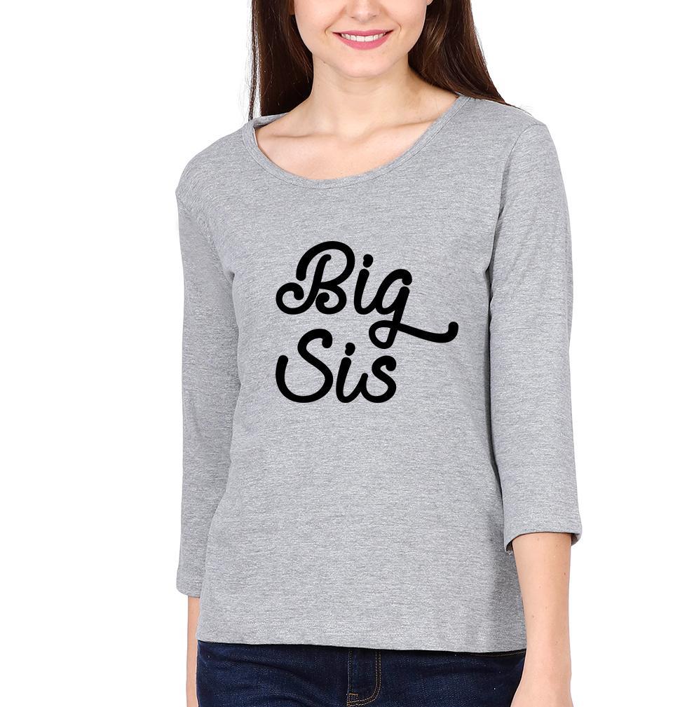 Big Sister Little Brother-Sister Full Sleeves T-Shirts -FunkyTees - Funky Tees Club
