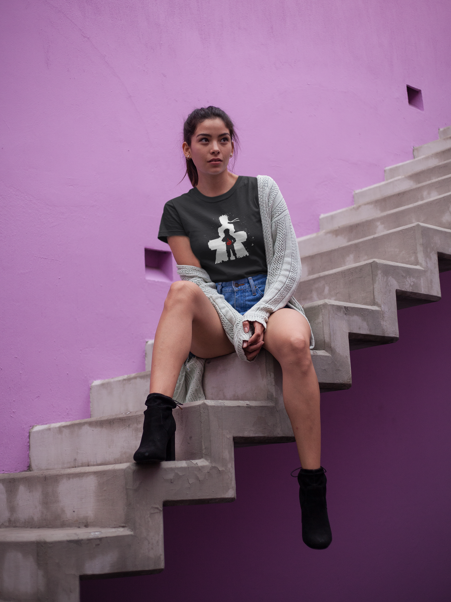 Naruto Web Series Women Half Sleeves T-shirt- FunkyTeesClub