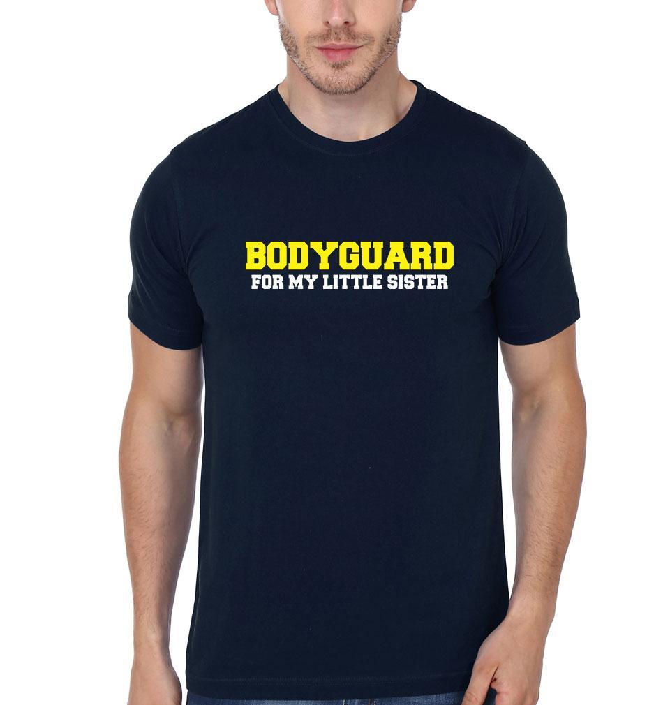 Bodyguard Brother-Sister Half Sleeves T-Shirts -FunkyTees - Funky Tees Club