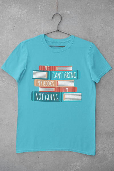 Books Women Half Sleeves T-shirt- FunkyTeesClub - Funky Tees Club