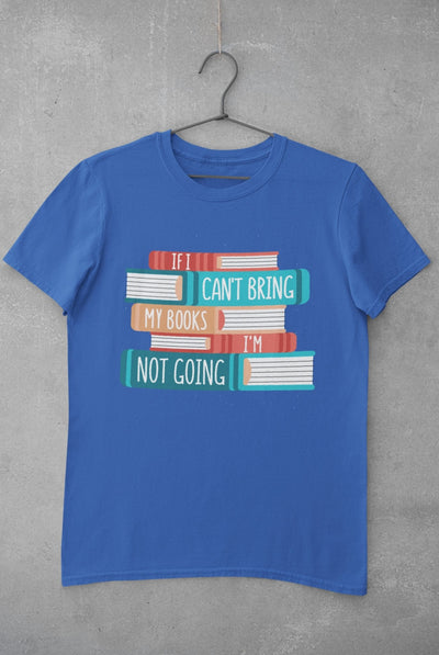 Books Women Half Sleeves T-shirt- FunkyTeesClub - Funky Tees Club