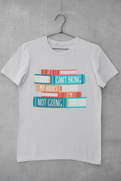 Books Women Half Sleeves T-shirt- FunkyTeesClub - Funky Tees Club