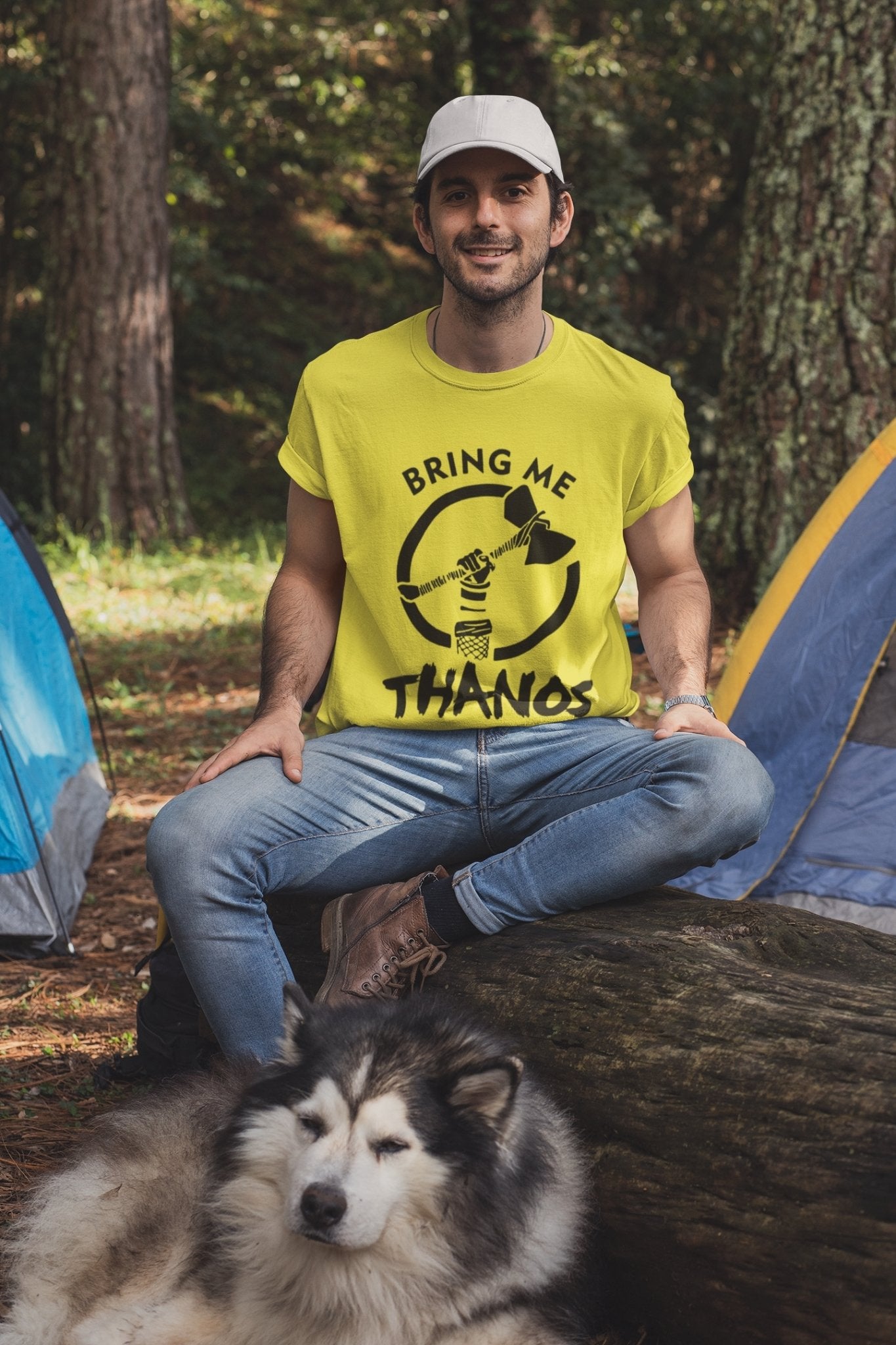 Bring Me Thanos Mens Half Sleeves T-shirt- FunkyTeesClub - Funky Tees Club