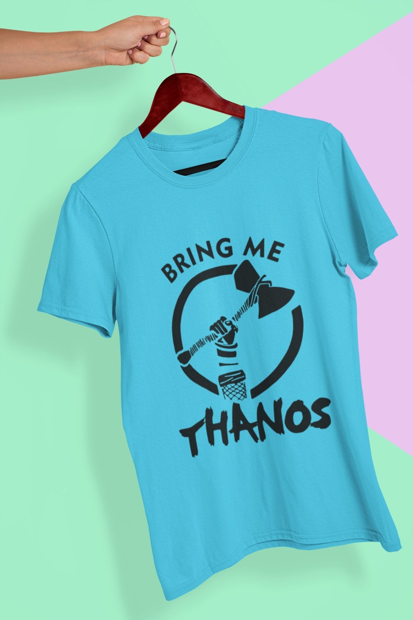 Bring Me Thanos Mens Half Sleeves T-shirt- FunkyTeesClub - Funky Tees Club