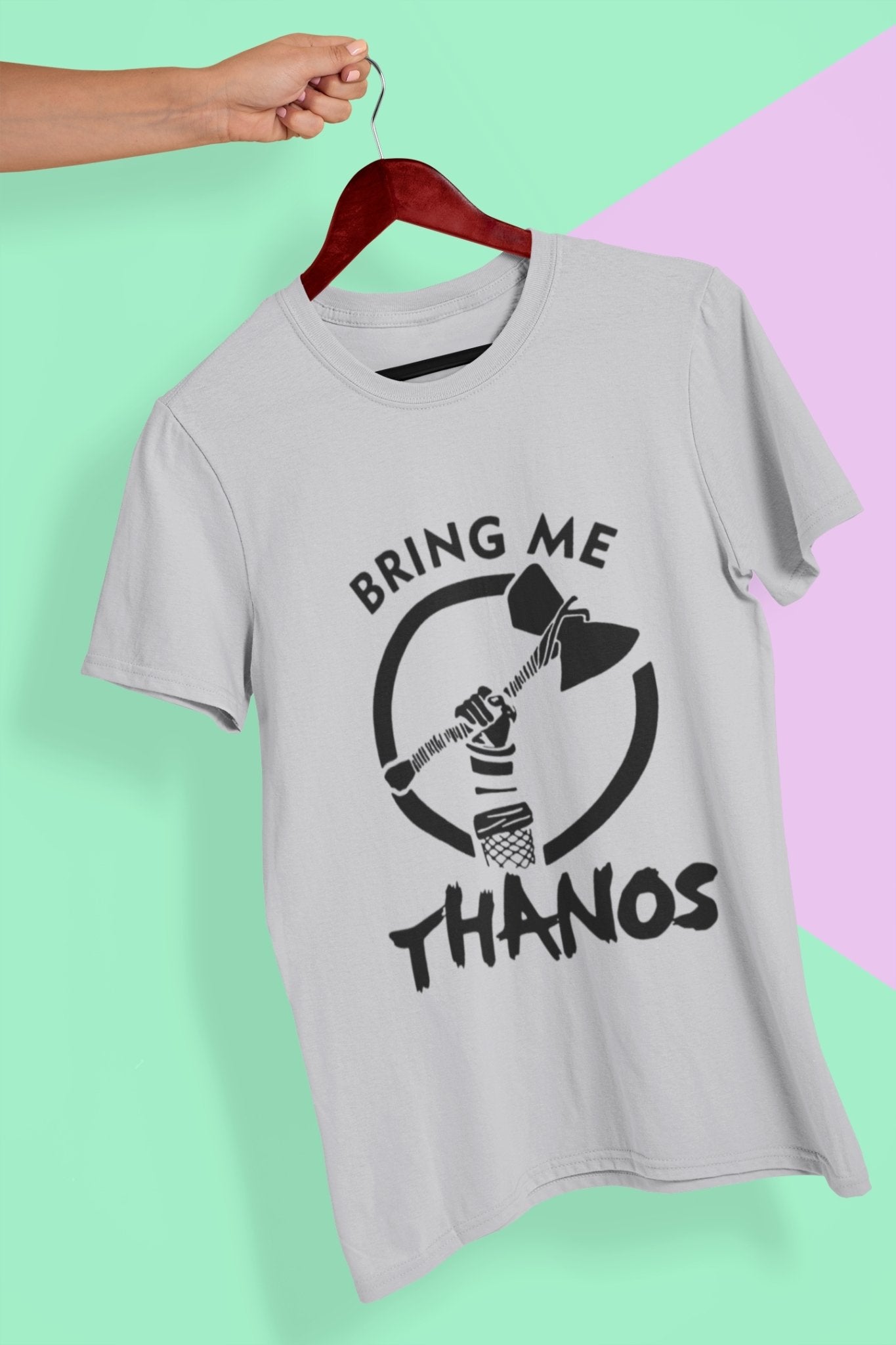 Bring Me Thanos Mens Half Sleeves T-shirt- FunkyTeesClub - Funky Tees Club