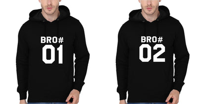 Bro 01 02 Brother-Brother Hoodies-FunkyTees - Funky Tees Club