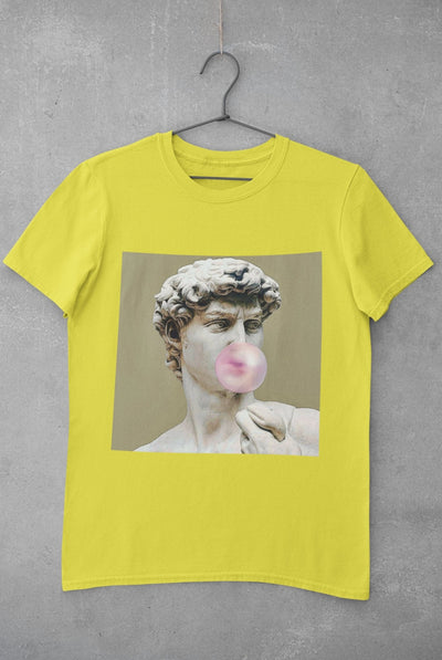 Bubble Greek Mens Half Sleeves T-shirt- FunkyTeesClub - Funky Tees Club