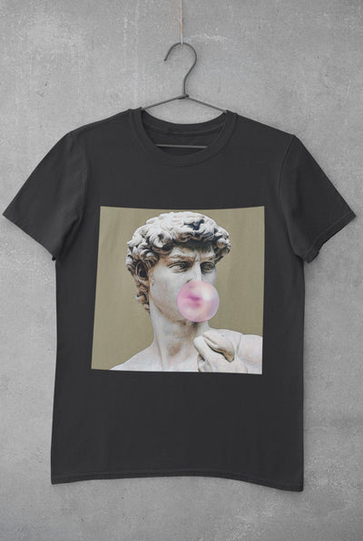 Bubble Greek Mens Half Sleeves T-shirt- FunkyTeesClub - Funky Tees Club