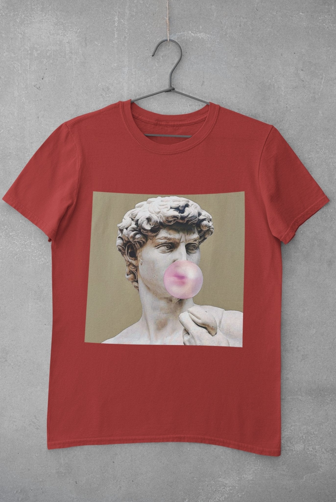 Bubble Greek Mens Half Sleeves T-shirt- FunkyTeesClub - Funky Tees Club
