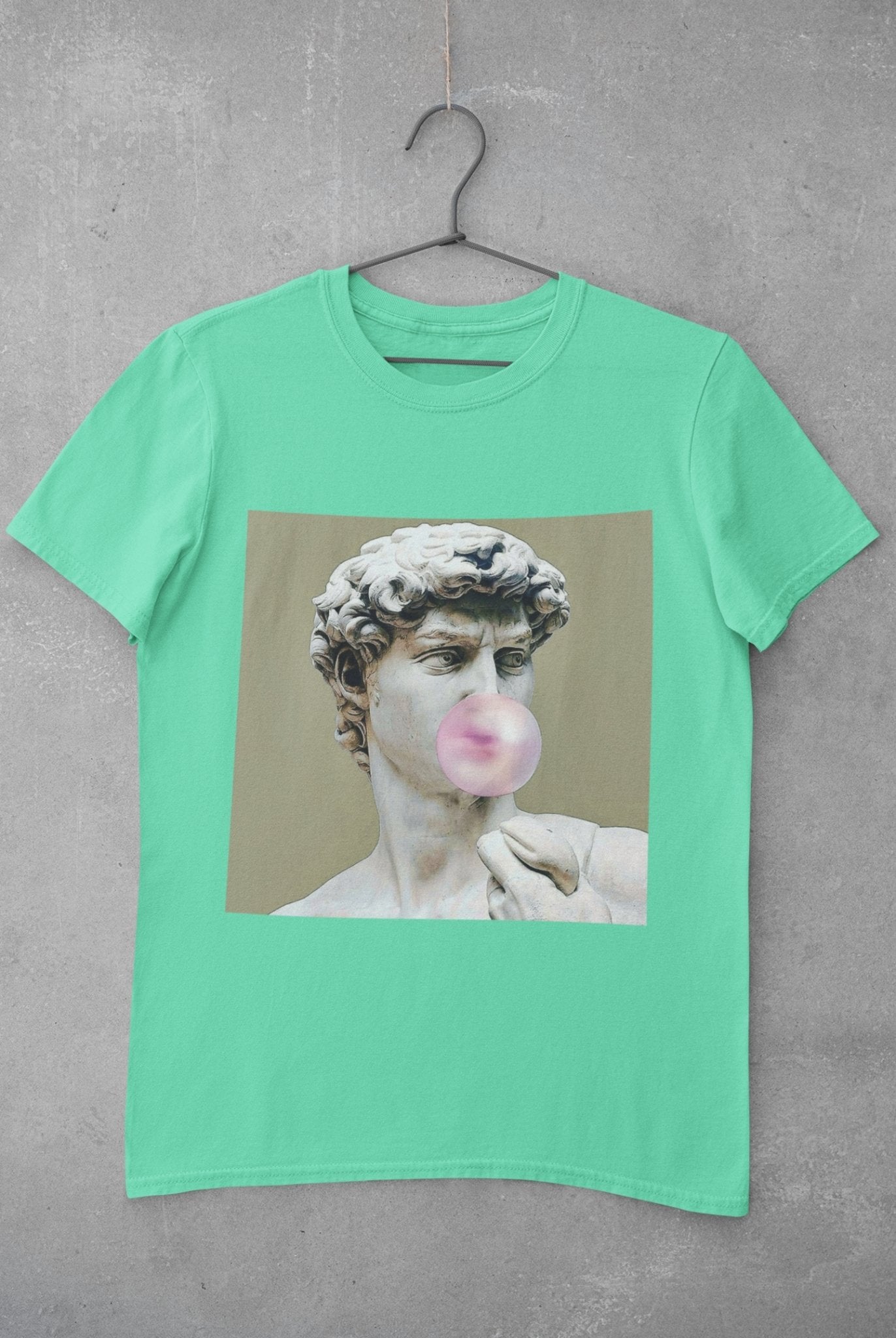 Bubble Greek Women Half Sleeves T-shirt- FunkyTeesClub - Funky Tees Club