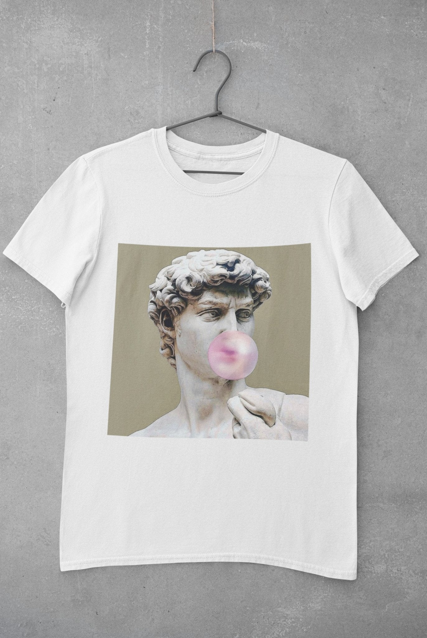 Bubble Greek Women Half Sleeves T-shirt- FunkyTeesClub - Funky Tees Club