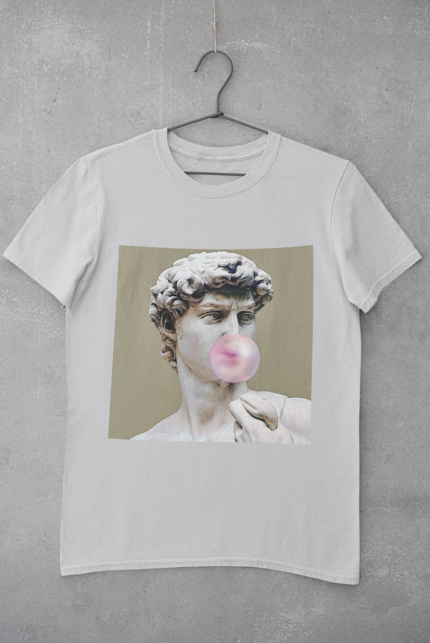 Bubble Greek Women Half Sleeves T-shirt- FunkyTeesClub - Funky Tees Club