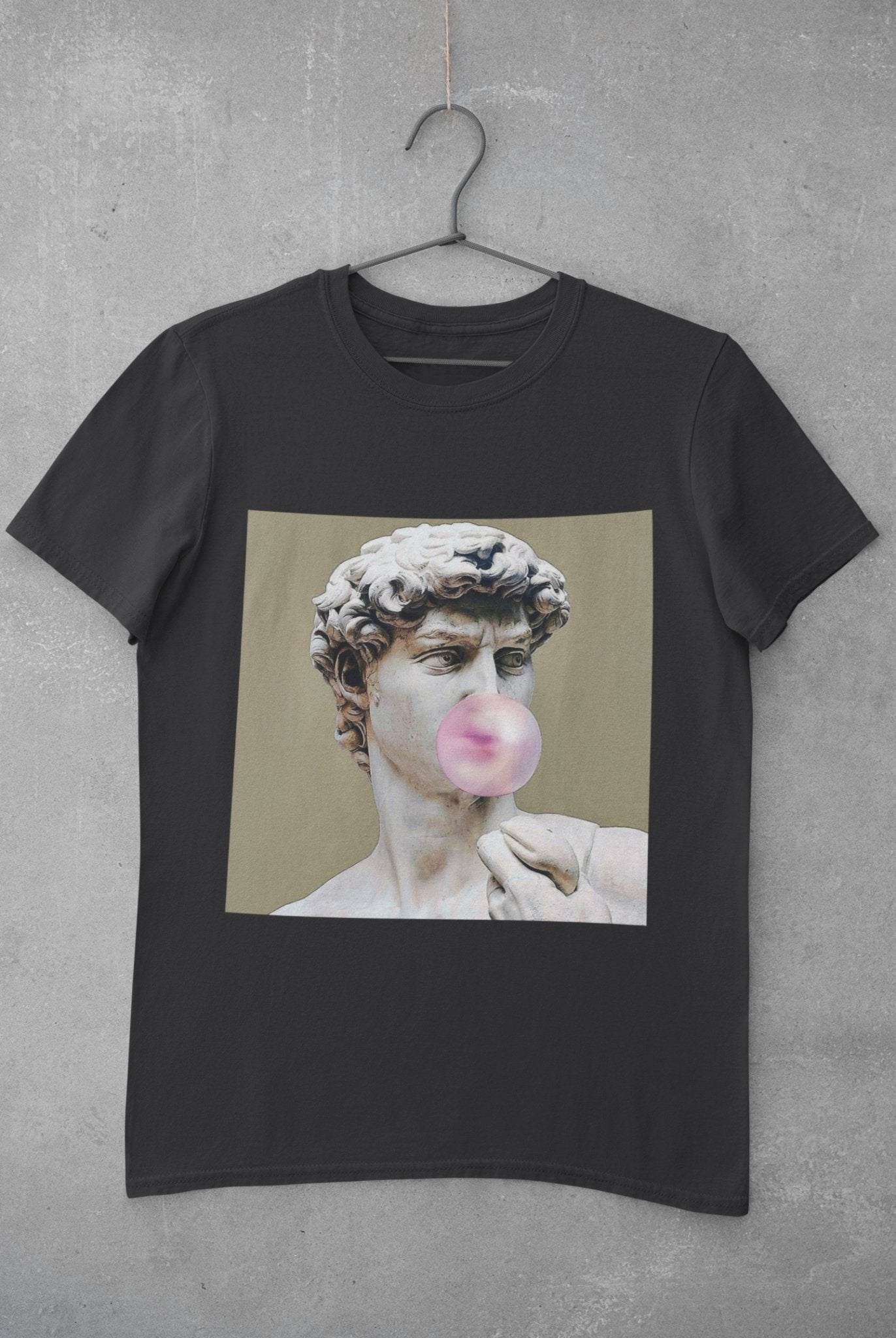 Bubble Greek Women Half Sleeves T-shirt- FunkyTeesClub - Funky Tees Club
