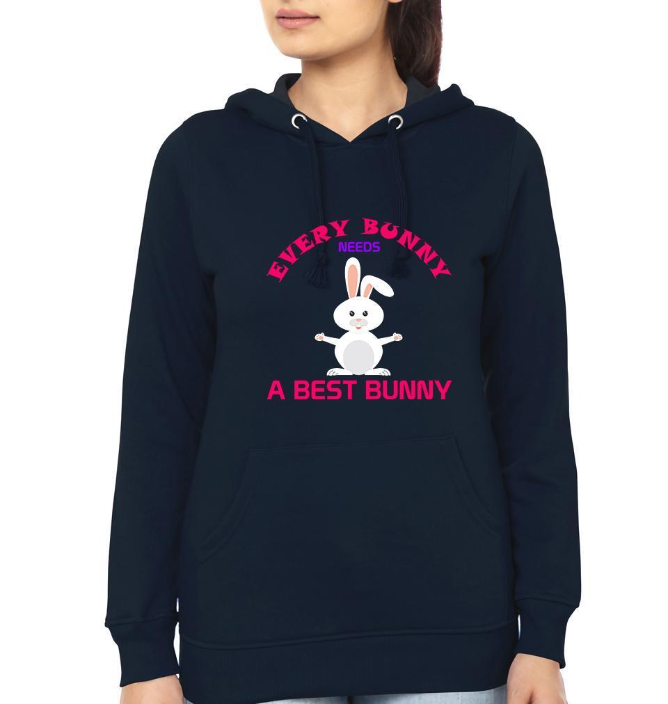Bunny Sister Sister Hoodies-FunkyTees - Funky Tees Club