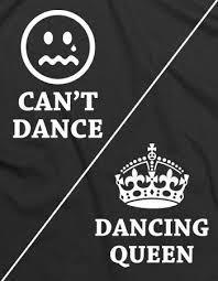 Can't Dance Dancing Queen Couple Half Sleeves T-Shirts -FunkyTees - Funky Tees Club