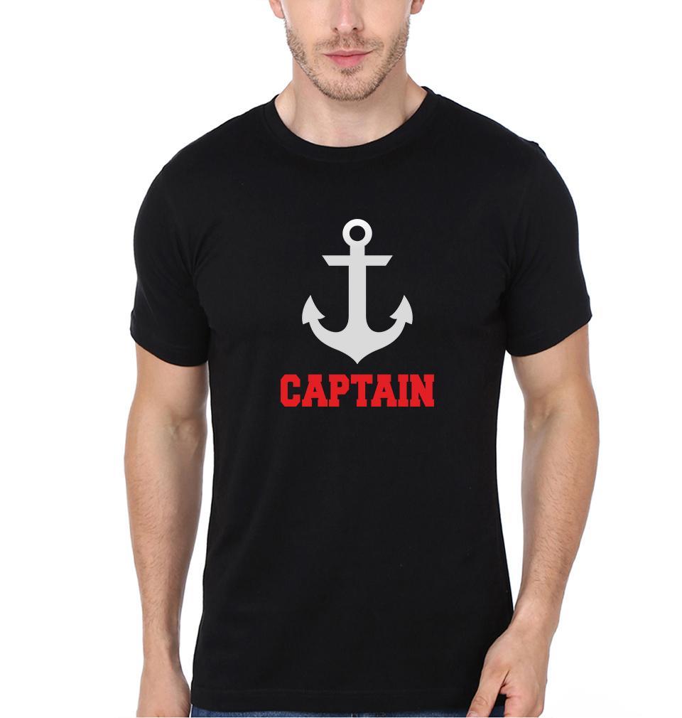 Captain First Mate Father and Daughter Matching T-Shirt- FunkyTeesClub - Funky Tees Club