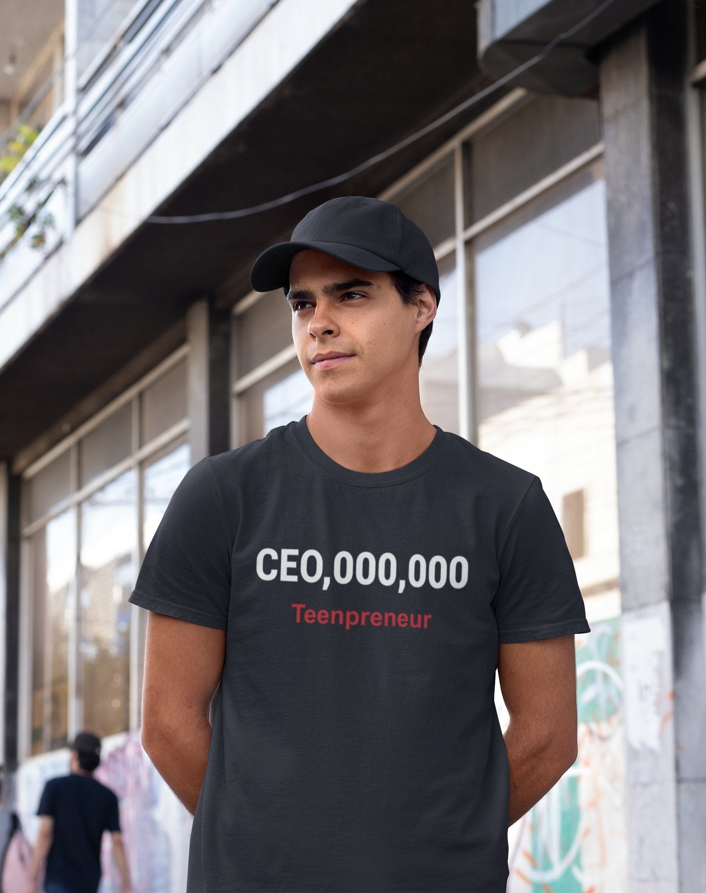 Ceo Teenpreneur Mens Half Sleeves T-shirt- FunkyTeesClub - Funky Tees Club