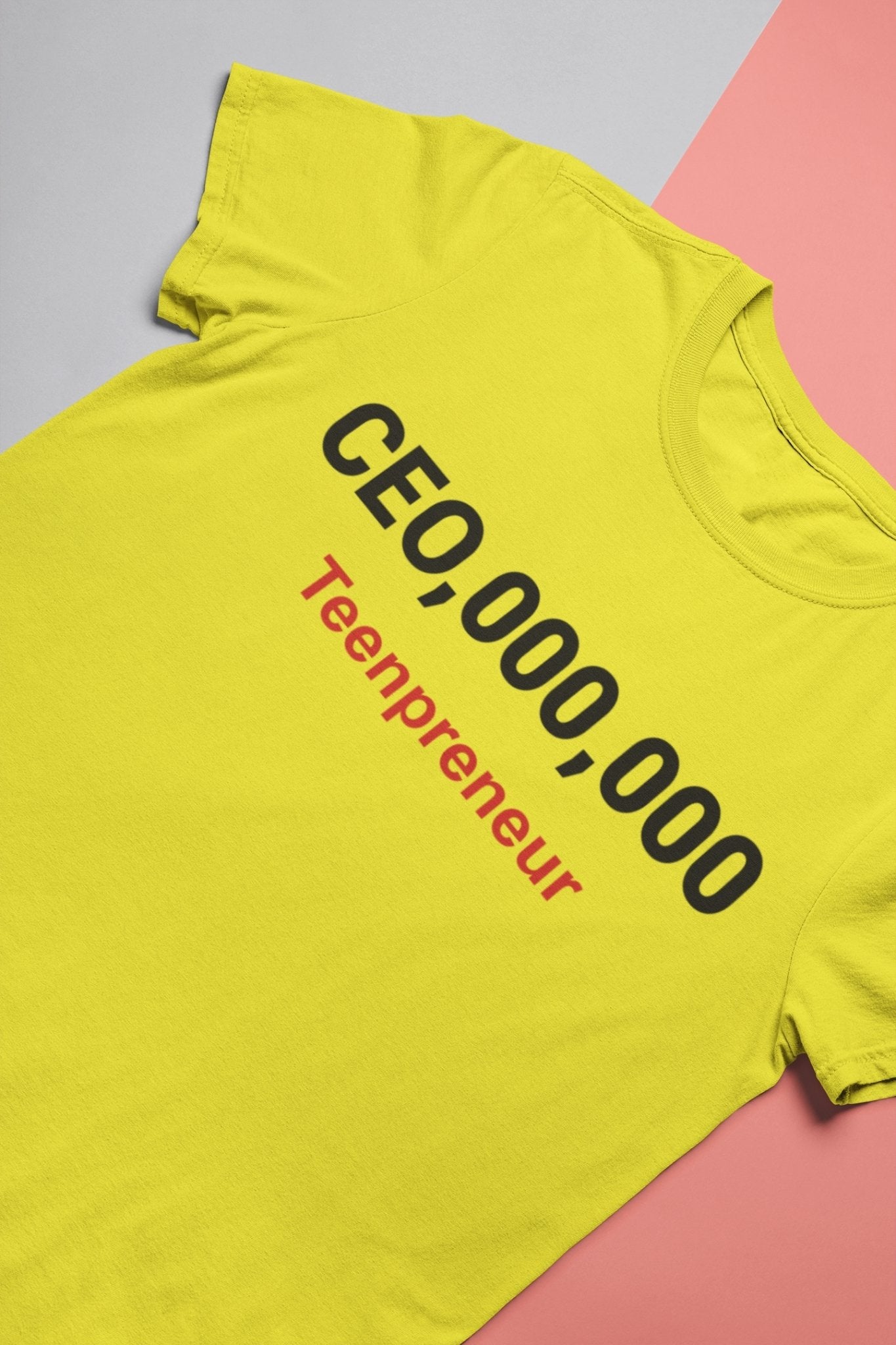 Ceo Teenpreneur Women Half Sleeves T-shirt- FunkyTeesClub - Funky Tees Club