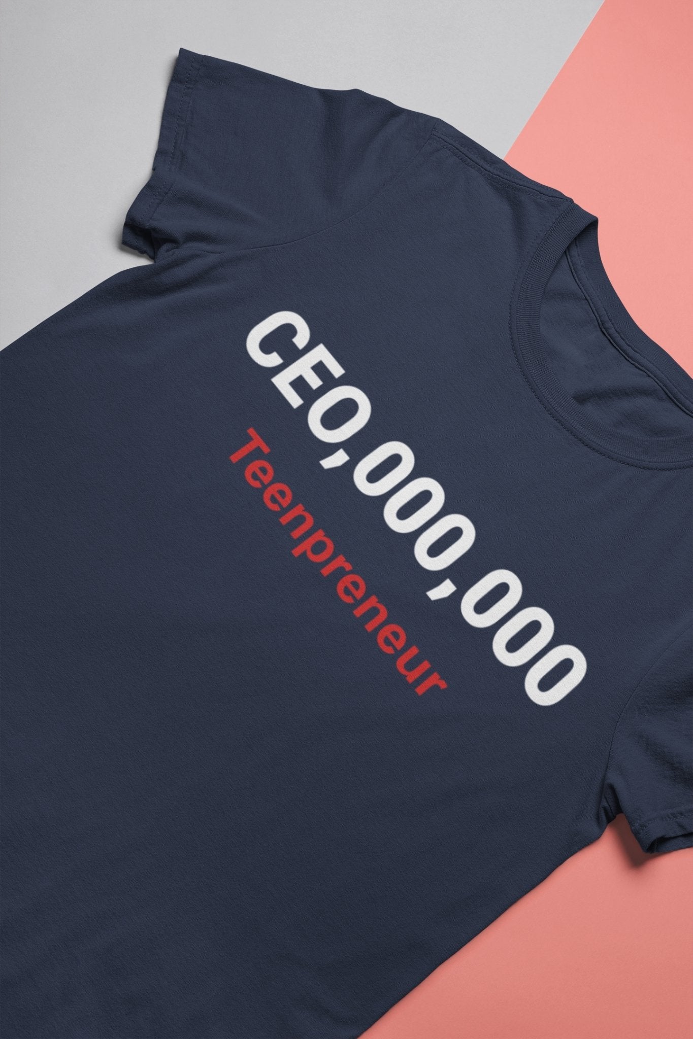 Ceo Teenpreneur Women Half Sleeves T-shirt- FunkyTeesClub - Funky Tees Club