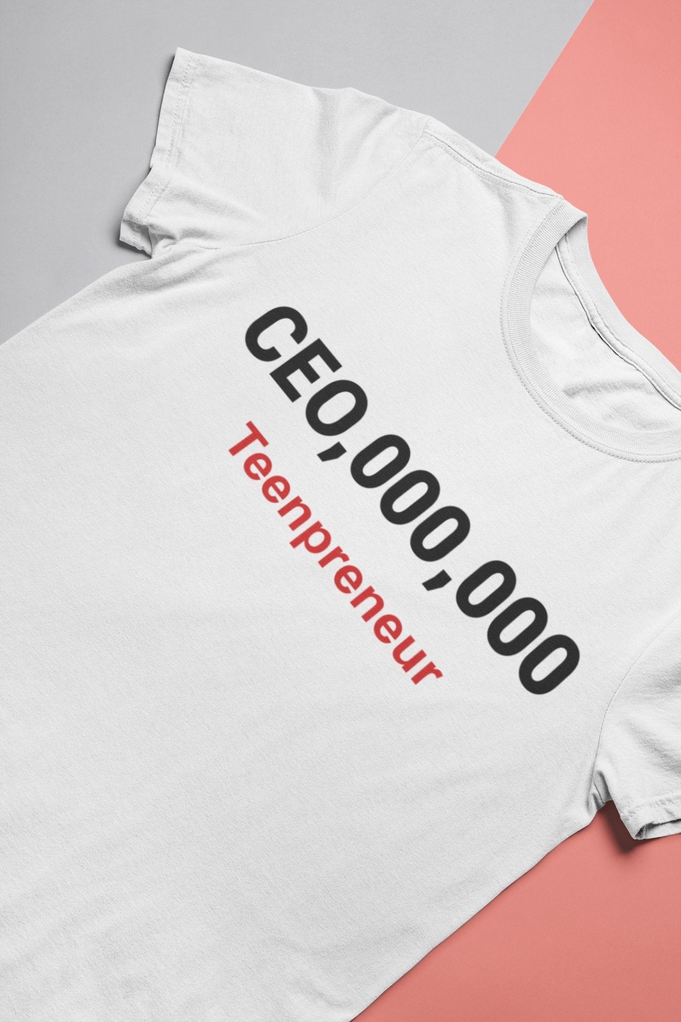 Ceo Teenpreneur Women Half Sleeves T-shirt- FunkyTeesClub - Funky Tees Club