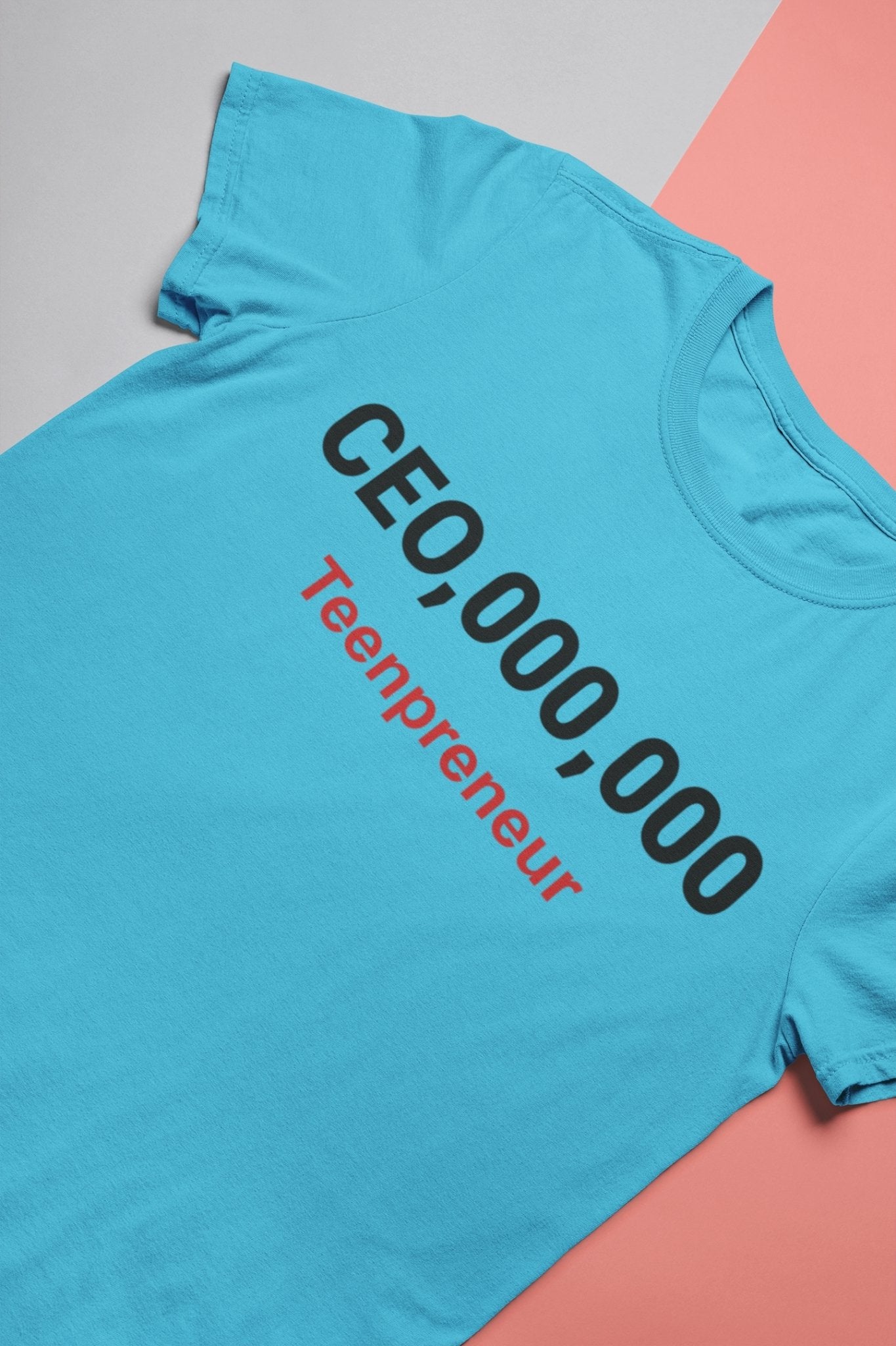 Ceo Teenpreneur Women Half Sleeves T-shirt- FunkyTeesClub - Funky Tees Club