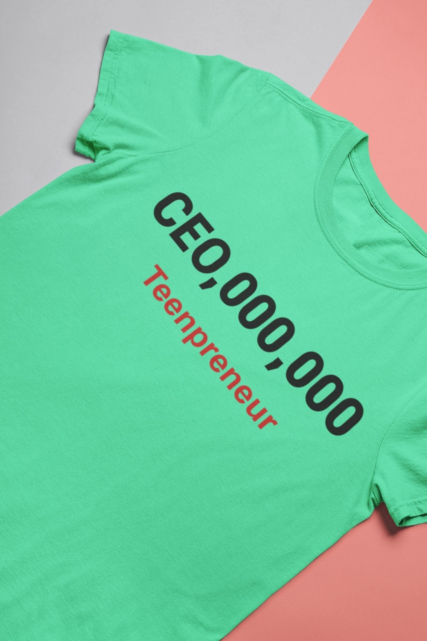 Ceo Teenpreneur Women Half Sleeves T-shirt- FunkyTeesClub - Funky Tees Club