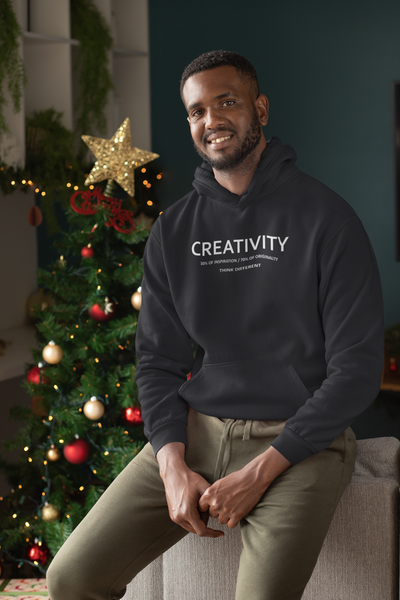 Creativity Quotes Men Hoodies-FunkyTeesClub