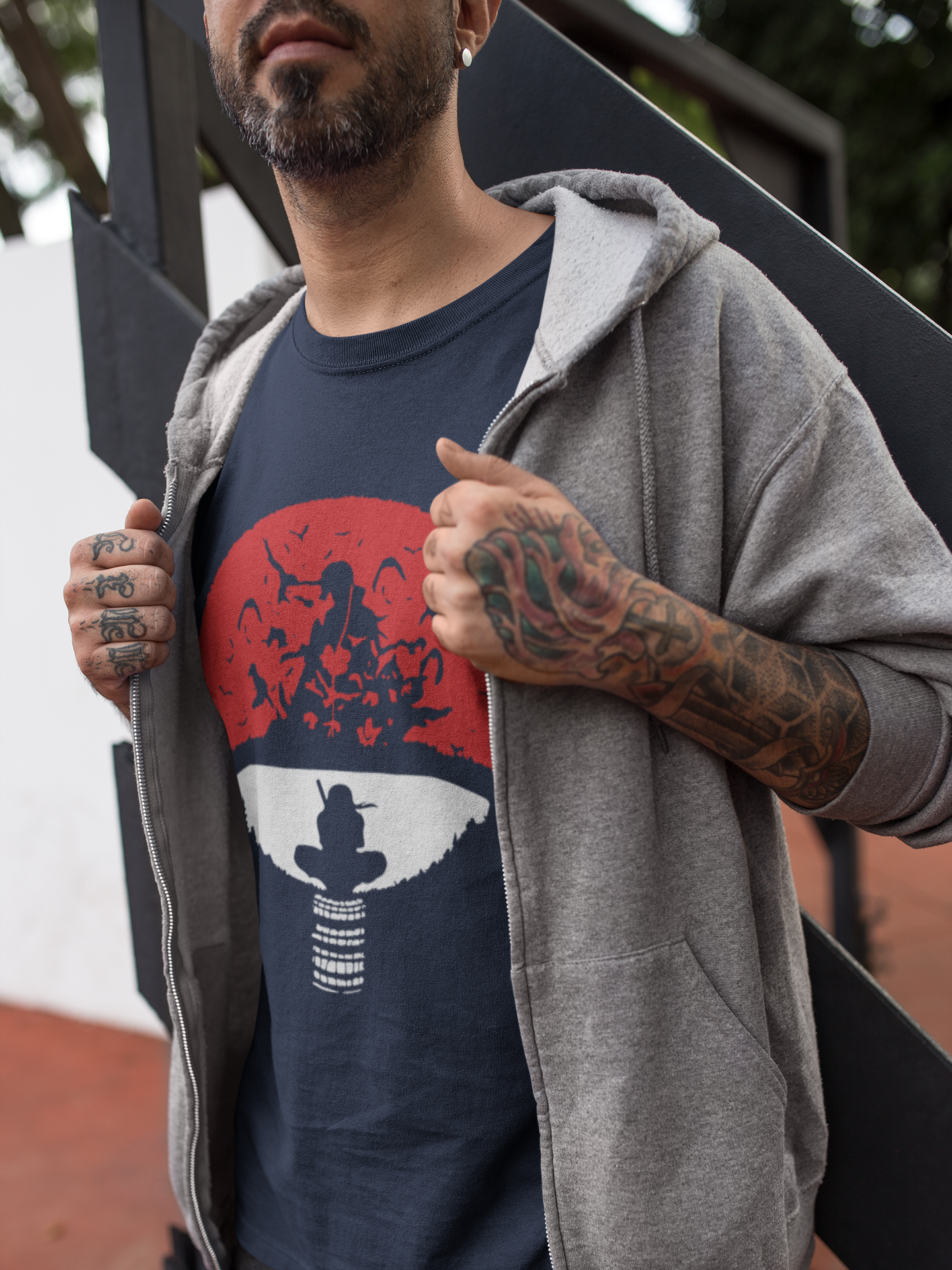 Naruto Web Series Mens Half Sleeves T-shirt- FunkyTeesClub