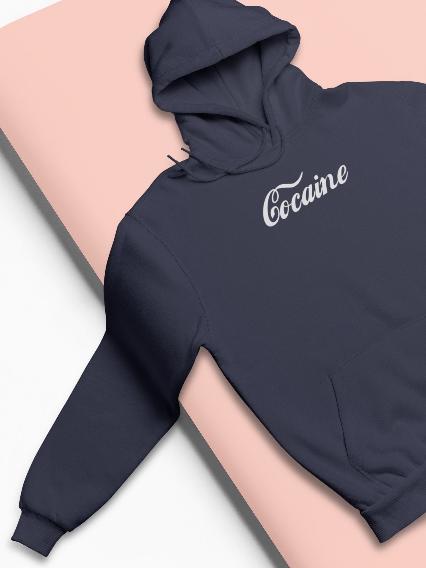 Cocaine Men Hoodies-FunkyTeesClub - Funky Tees Club