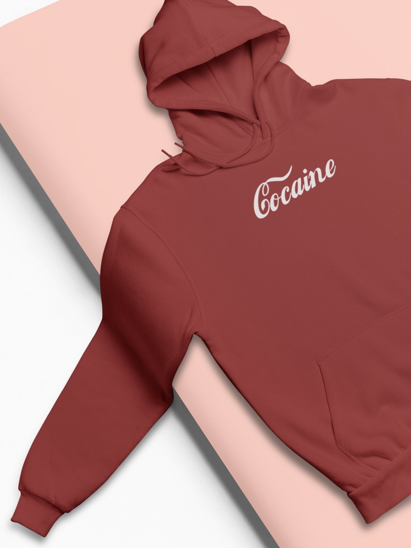 Cocaine Men Hoodies-FunkyTeesClub - Funky Tees Club