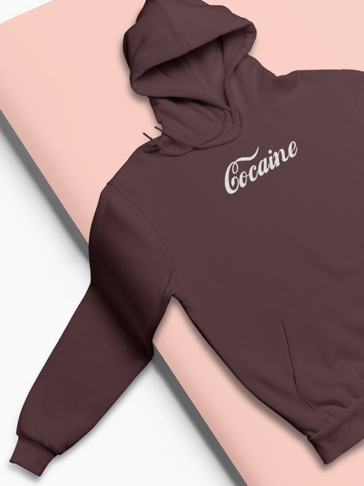Cocaine Men Hoodies-FunkyTeesClub - Funky Tees Club